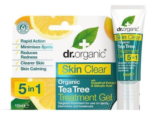 Dr. Organic Skin Clear Gel Treatment 5 in 1 10 ml