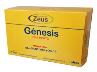 Suplementos Zeus Genesis Dha 120 Capsules