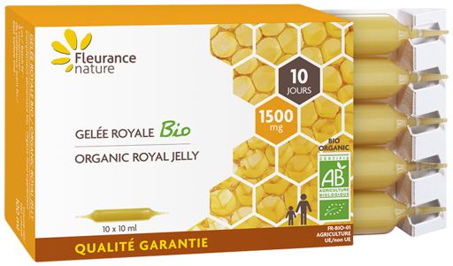 Fleurance Nature Royal Jelly 1500 mg 10 Ampoules