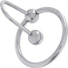 Spermstopper ring Steel silver 28 mm