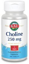 Choline 250mg 100 Tablets