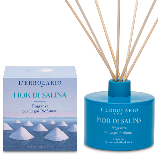 L'Erbolario Fior di Salina Fragrance for Aromatic Wood Sticks