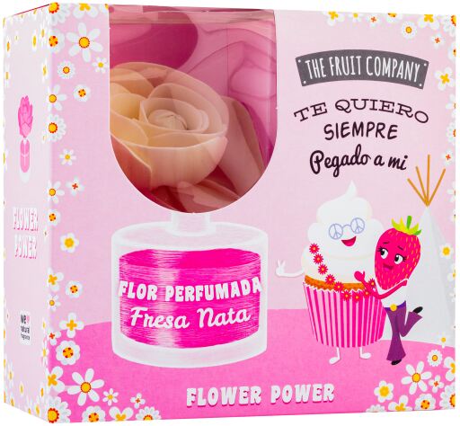 The Fruit Company Strawberry Cream Scented Flower Air Freshener 50 ml