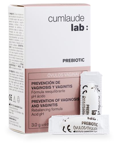 Cumlaude Lab Prebiotic Vaginal Ovules 10 Ovules