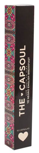The Capsoul Black tea English Breakfast 10 nespresso compatible capsules