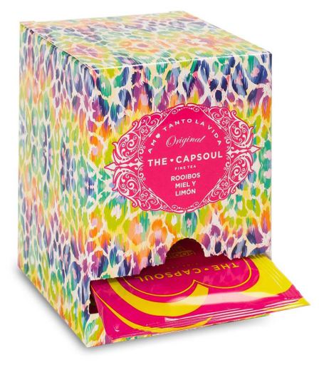 The Capsoul Pir&aacute;mides Ensobradas Rooibos Honey and Lemon 15 units