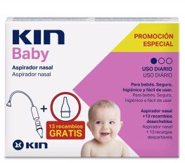 Kin Baby Nasal Aspirator + Refill Set