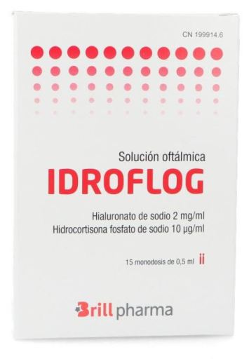 Brill Pharma Idroflog Ophthalmic Solution 15 Single Doses