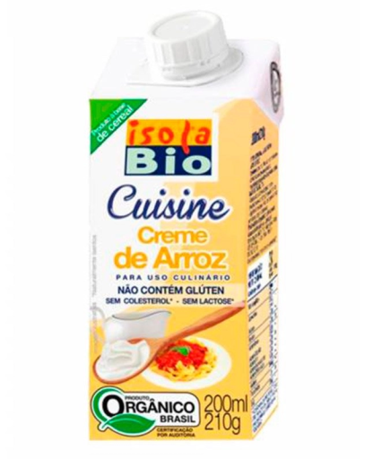 IsolaBio Organic Rice Cooking Cream 200 ml