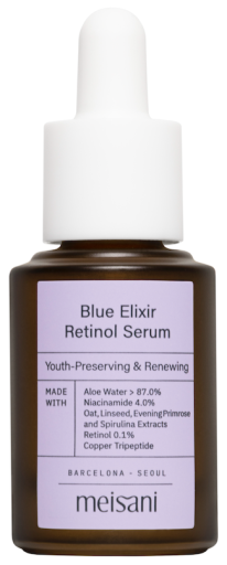 Meisani Blue Elixir Retinol Serum 15 ml