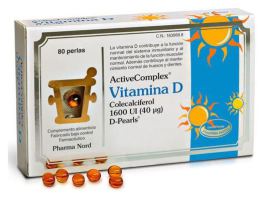 Pharma Nord Active Complex Vitamin D 1600UI. 80 Capsules
