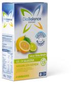 Diabalance Expert Glucose Gel Lime-Lemon Flavor 4 Units