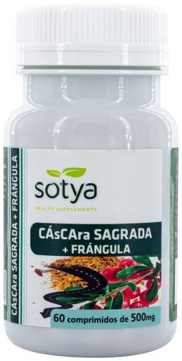Cascara Sagrada &amp; Frángula 500 mg 60 Tablets