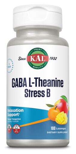 Kal Gaba L-Theanine Stress B 100 Capsules