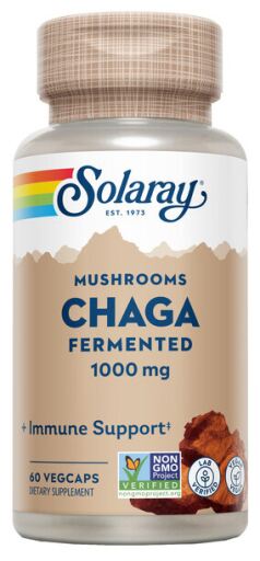 Solaray Fermented Chaga 60 Capsules