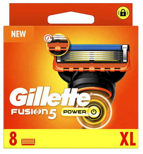Gillette Fusion5 Power Replacement 8 Units