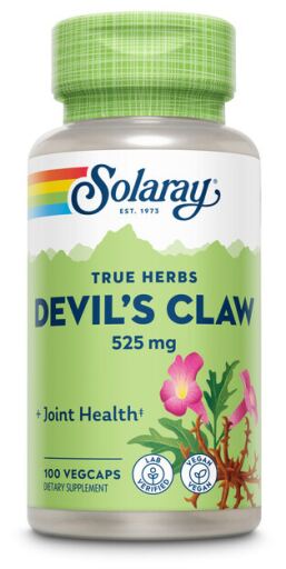 Solaray Devil's Claw 100 Vegetable Capsules