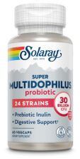 Super Multidophilus 24 Strain 30 Billion CFU 60 Vegetable Capsules