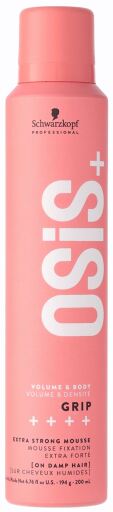 Schwarzkopf Professional OSiS+ Grip Extra Strong Fixing Foam 200 ml