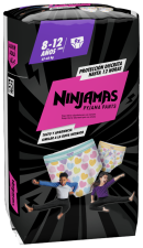 Ninjama Absorbent Underwear 8 to 12 Years 9 Units
