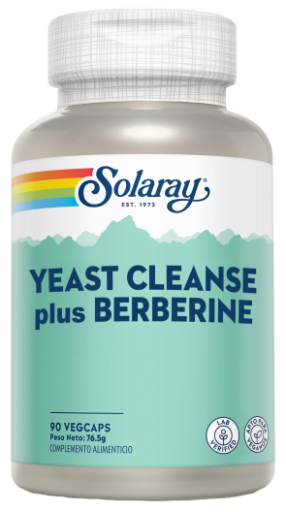 Solaray Yeast Cleanse & Berberine 90 Capsules