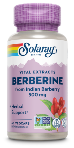 Solaray Super Berberine 500 mg 60 Capsules