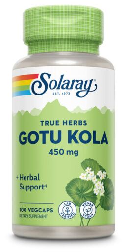 Solaray Gotu Kola 450 mg 100 Capsules