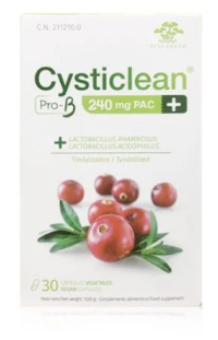 Vita Green Cysticlean Pro-B 240 mg 30 Capsules