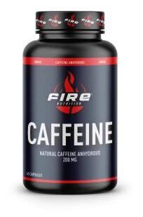 Fire Nutrition Caffeine Anhydrous 200 mg 60 Capsules