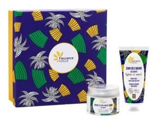 Fleurance Nature Shea Face-Hand Box Day and Hand Cream