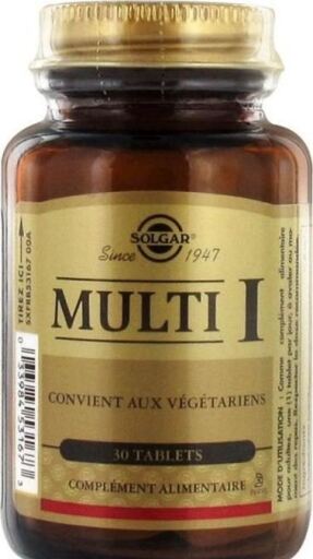 Solgar Multi-I 30 Tablets