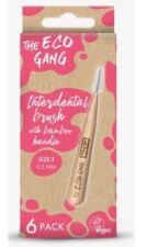 Bamboo Interdental Brush No.3 0.5Mm 6 Units Bamboo Interdental Brush No.3 0.5Mm 6 Units