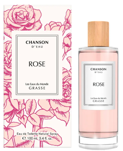 Chanson D'Eau Rose Eau de Toilette Spray 100 ml