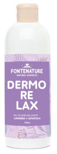 Fontenature Dermorelax Lavender and Poppy Bath Gel 750 ml
