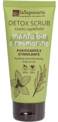 La Saponaria Detox Scalp Scrub Mint-Rosemary 100 ml