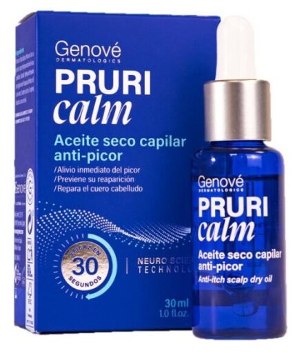 Genov&eacute; Pruricalm Anti-Itch Dry Hair Oil 30 ml