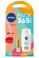 Sun Invisible Daily Fluid Spf50 + Liposan Spf50 Pack 2 Pieces Sun Invisible Daily Fluid Spf50 + Liposan Spf50 Pack 2 Pieces
