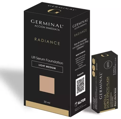 Immediate Action Radiance Makeup Base Case 2 Pieces