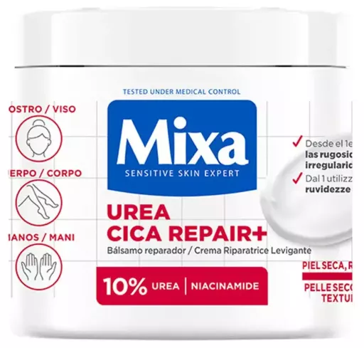 Mixa Urea Cica Repair+ Repair Balm for Dry and Rough Skin 400 ml