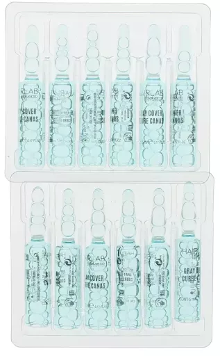 Gray Cover Vials 12 X 5 ml