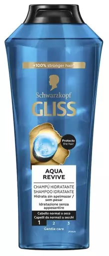 Gliss Aqua Revive Moisturizing Shampoo 400 ml