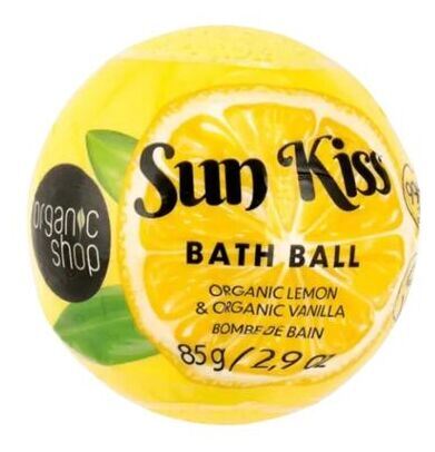Sun Kiss Lemon and Vanilla Bath Bomb 85 gr