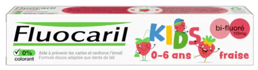 Kids Strawberry Gel 3 to 6 Years 75 ml