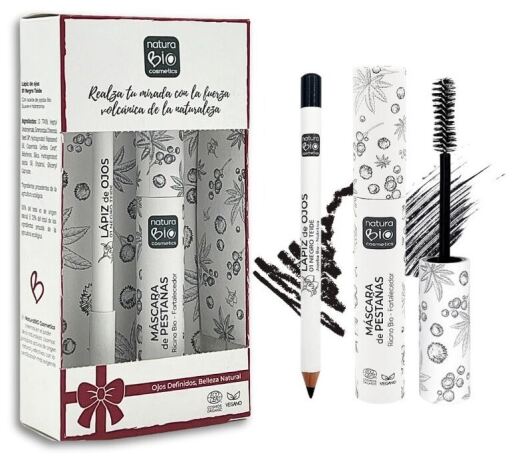 NaturaBIO Cosmetics 2-Piece Black Eye Makeup Set