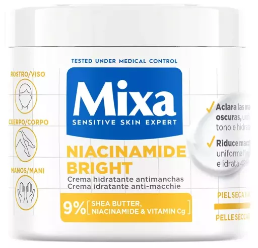 Niacinamide Bright Moisturizing Cream for Dry Skin 400 ml