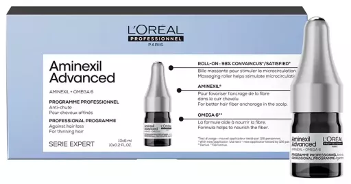 Aminexil Advanced Ampoules with Dermatological Actives 10 x 6 ml