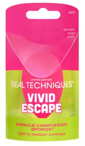 Real Techniques Vivid Escape Makeup Sponge 1 Unit
