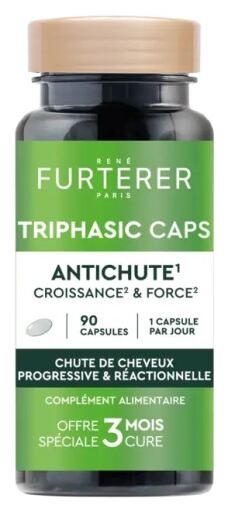 Triphasic Anti-Hair Loss Growth &amp; Strength 90 Capsules