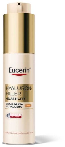 Eucerin Hyaluron-Filler +Elasticity Crema de Dia Ultraligera SPF 50 50 ml